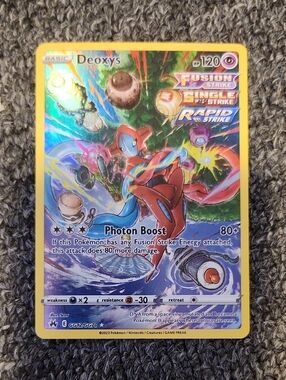 Deoxys Card Full Art Pokemon Ungraded Card